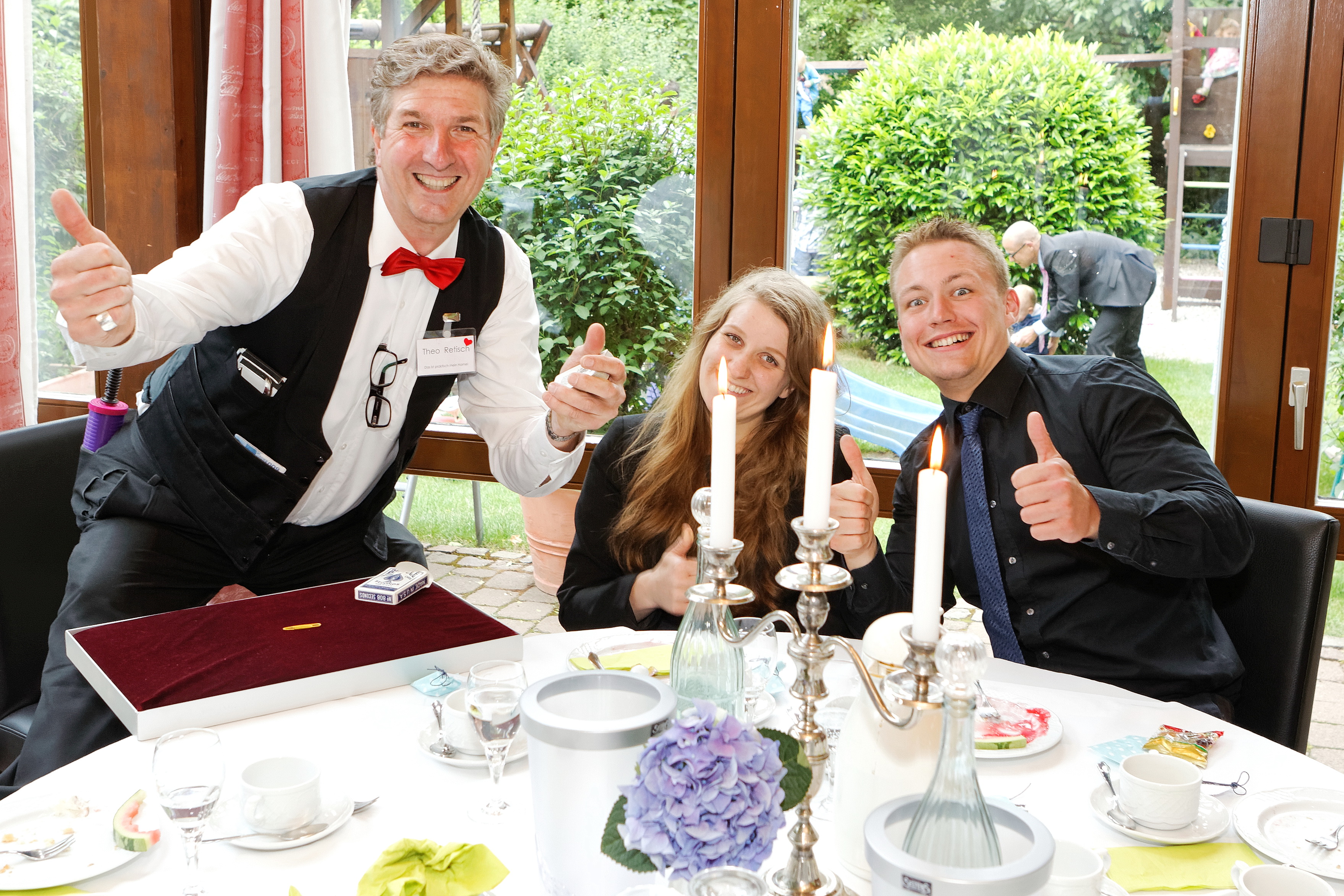 Comedy-Kellner Göttingen Geburtstagsfeier